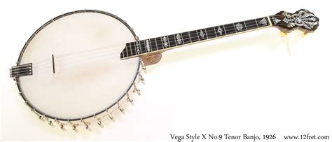 Vega Style X No9 Tenor Banjo 1926