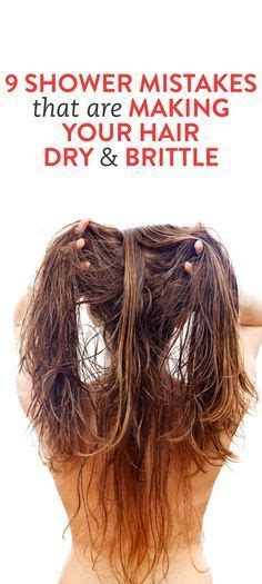 These include a dry, hot climate, frequent sun and wind exposure, and frequent exposure to chlorinated or salty water. 8 Shower Mistakes That Are Making Your Hair Dry & Brittle ...