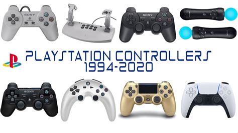 The Evolution Of Playstation Controllers 1994 2020 Youtube