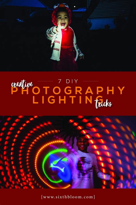 7 Diy Creative Photography Lighting Tricks Fotografia Fotomontaje Y