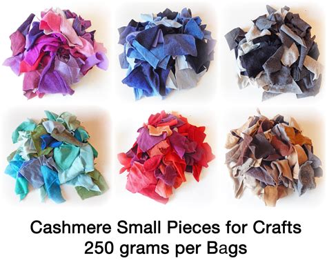 cashmere-craft-pieces-250g-bag-destash-recycled-wool-scraps-etsy
