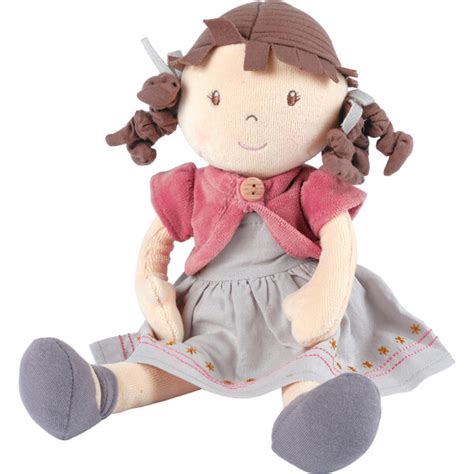 rose organic doll with brown hair tikiri toys dolls and doll accessories maisonette