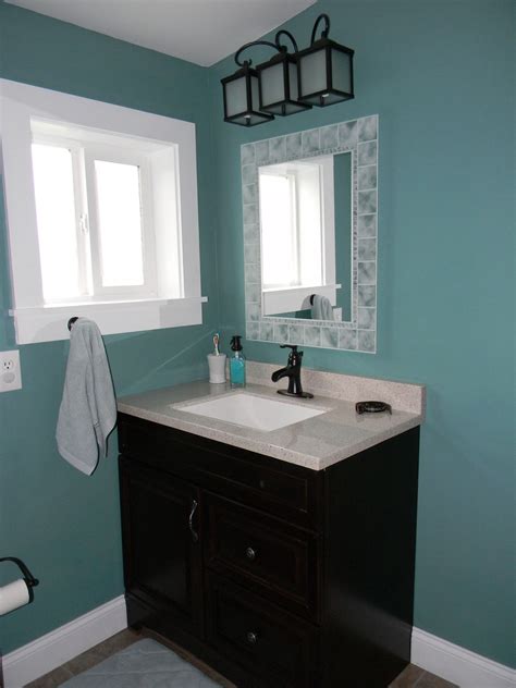 Uncategorized design of painting bathroom cabinets on home design. Giving The Throne The Royal Treatment- Final Mobile Home ...