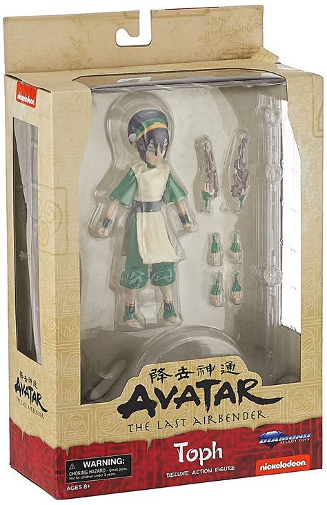 Buy Diamond Select Toys Avatar The Last Airbender Toph Deluxe Action
