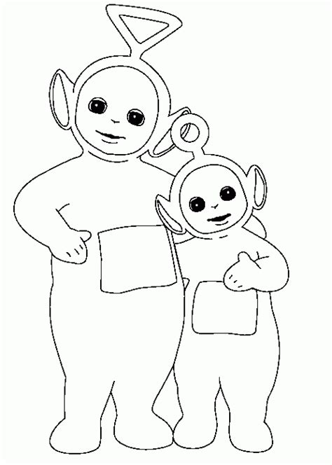 Show them the proper way how to color. Free Printable Teletubbies Coloring Pages For Kids
