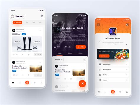 Reddit App Redesign by YueYue🌙 for Top Pick Studio on Dribbble