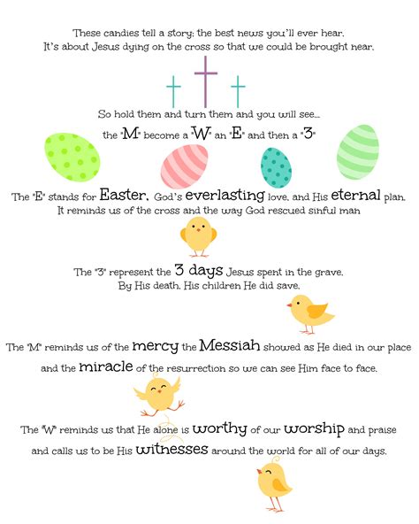 Mandms Easter Poem Jesus Christ Is Risen Easter Poems Easter Quotes