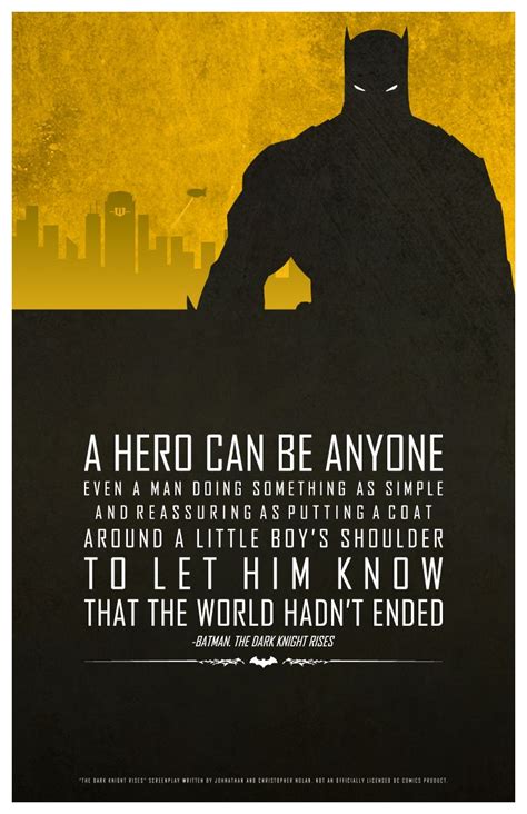 Heroic Words Of Wisdom On Behance Batman Quotes Superhero Quotes