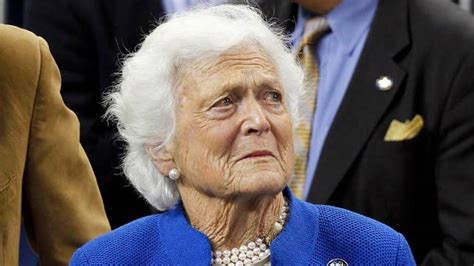 Former First Lady Barbara Bush In Comfort Care On Air Videos Fox News