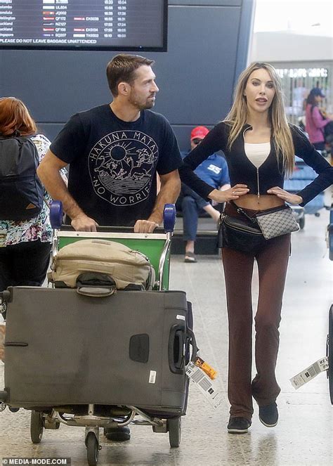 Chloe Lattanzi Touches Down In Melbourne Ahead Of Her Late Mother