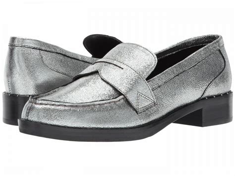 Marc Womens Loafers Vero Pewter Leather Housebyt