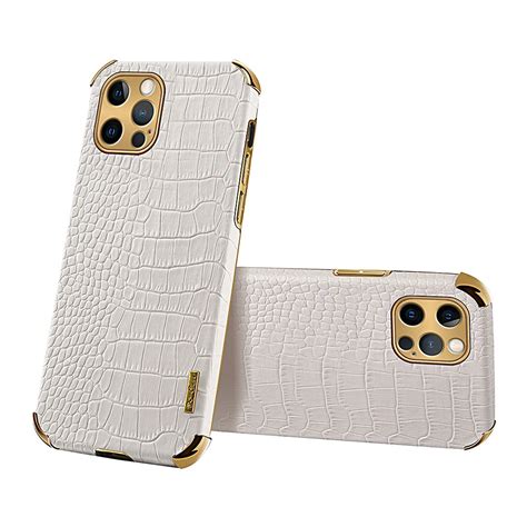 Funda De Cuero De Cocodrilo Para Iphone 14 15 Pro Max Plus Carcasa De