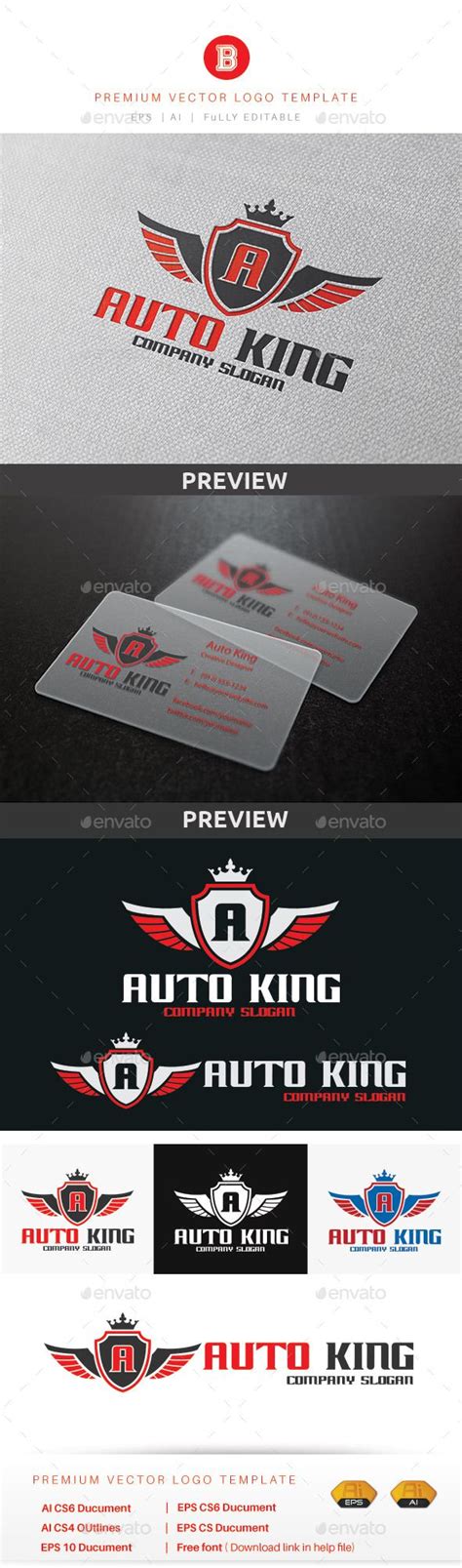 Auto King Logo King Logo Logo Automotive Logo