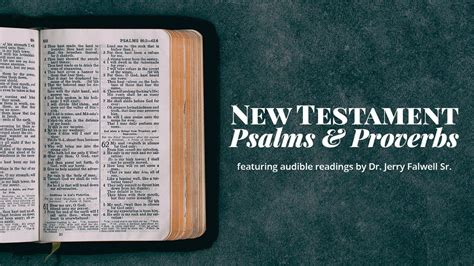 New Testament Psalms And Proverbs In 6 Months Thomas Road Baptist