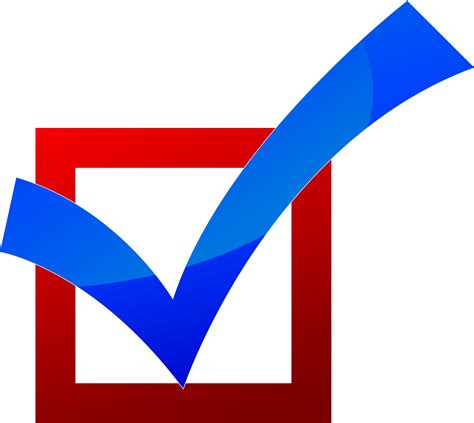 Red Check Mark In Box Clipart Best