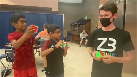 Speed Cubing Battle With Z3 Cubing Youtube