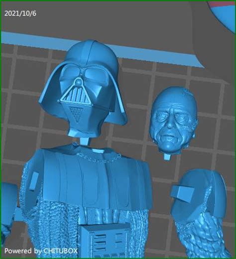 Darth Vader Star Wars Statue Stl File For 3d Print