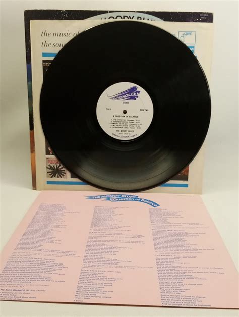 The Moody Blues A Question Of Balance 1970 London Records Inc Vinyl Lp