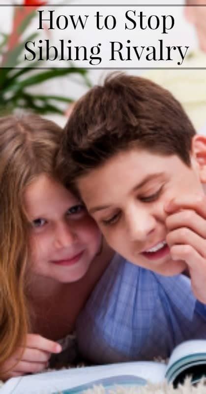 Parenting Q And A How To Stop Sibling Rivalry