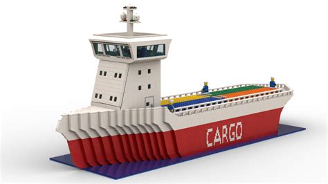 Lego Ideas Cargo Freight Ship