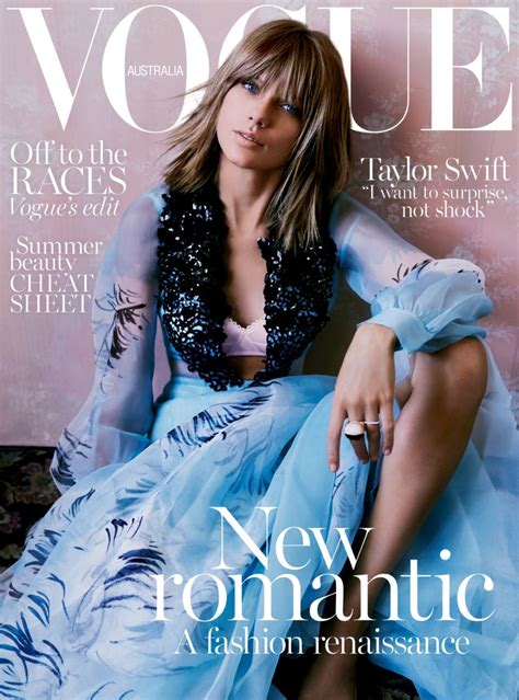 TAYLOR SWIFT In Vogue Magazine Australia November Issue HawtCelebs