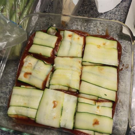 Blanch the zucchini strips by putting them in the bottom of the pasta strainer and draining the hot pasta over it. Keto Vegetarian Crowd Pleaser: Zucchini Ravioli ...