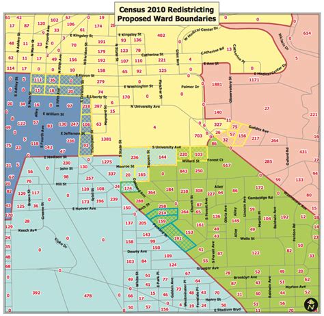 Ann Arbor Reapportionment Plan Shifts Many Downtown Residents Into New