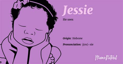 Jessie Name Meaning Origin Popularity Girl Names Like Jessie Mama Natural