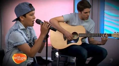 Jai Waetford Dont Let Me Go Live On The Morning Show Youtube