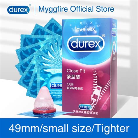 Durex 49mm Condoms Tighter Together Sex Adult Products Natural Latex