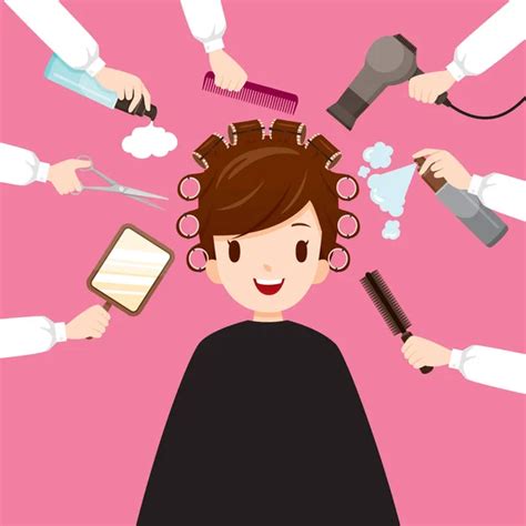 Pictures Hair Stylist Clip Art Clip Art Illustration Of A Hair