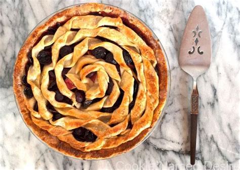 A Simple Flavorful Bourbon Cherry Apple Pie That Will Warm Your Heart And Fill You With