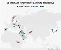 These are the major hotspots where the US military is deployed right ...