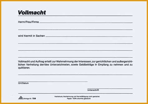 Vollmacht für eine zulassung (85,4 kb, pdf). Atemberaubend Inspirierend Vollmacht Kfz Abmeldung Vorlage ...