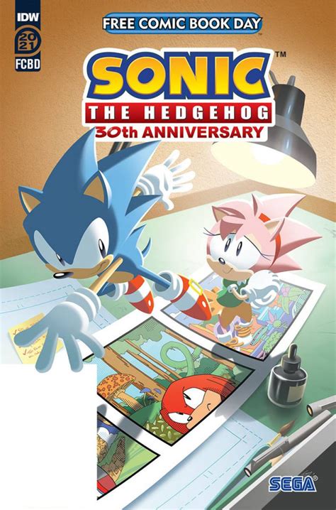 Sonic The Hedgehog 30th Anniversary Fresh Comics