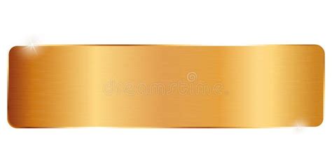 Gold Ribbon Banner On Transparent Background Stock Vector
