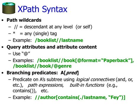 Ppt Introduction To Xml Xpath Xquery Powerpoint Presentation Id