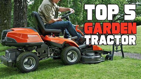 Best Garden Tractors Review For Pulling Tilling Gas Electric