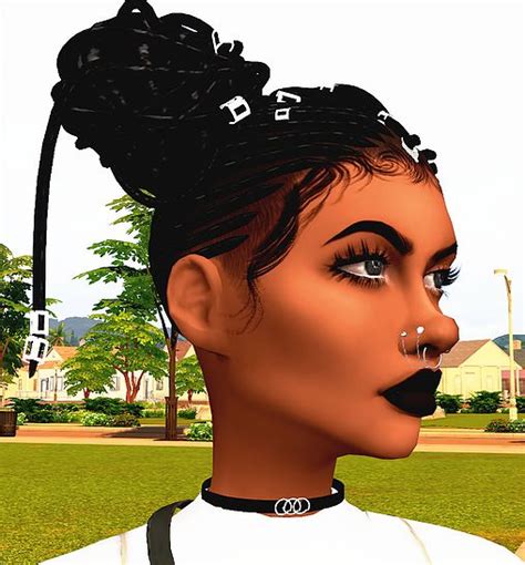 Ebonix Ashanti Sims Hair Sims 4 Vintage Glamour The Sims 4 Skin