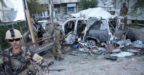 Kabul Suicide Bombing Kills 12 Including 3 Americans The New York Times