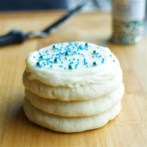 Soft And Chewy Cream Cheese Sugar Cookies A Bajillian Recipes