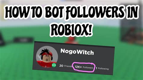 Roblox Follower Bot Easy And 100working New 2021 Youtube