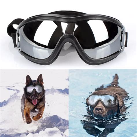 Dog Sunglasses Uv Protection Windproof Goggles Pet Eye Wear Medium