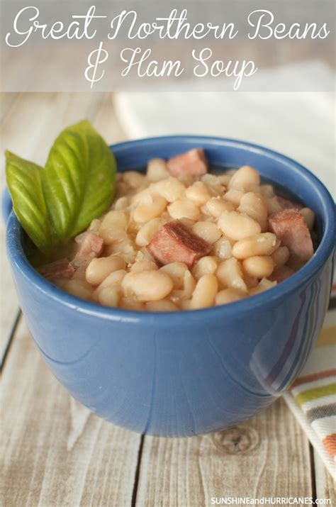 Great Northern Beans And Ham Soup