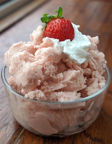 Simple Strawberry High Protein Ice Cream Recipe Health Beet