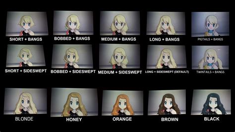 For pokemon y on the 3ds a gamefaqs message board topic titled found out how to unlock hairstyles and enter lumiose city boutique. Pokemon X And Y Female Hairstyles - Wavy Haircut