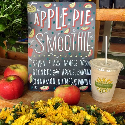 Interested in making your own smoothies at home? Café Menu - Kimberton Whole Foods | Cafe menu, Apple pie ...