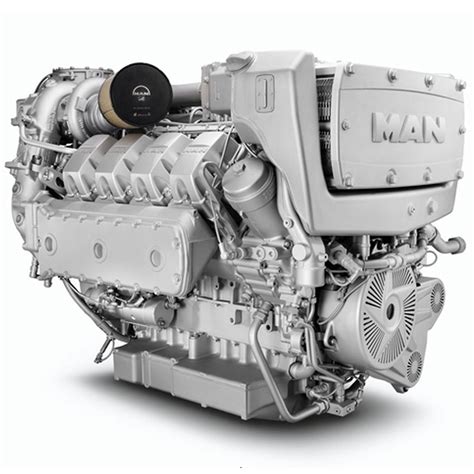Diesel ship engine - D2868 - MAN Truck & Bus SE - Engines & Components - turbocharged / direct ...