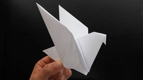 How To Make A Paper Dove Origami Easy And Fast Youtube