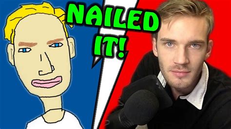 How To Draw Pewdiepie Markiplier Ksi And More Youtube